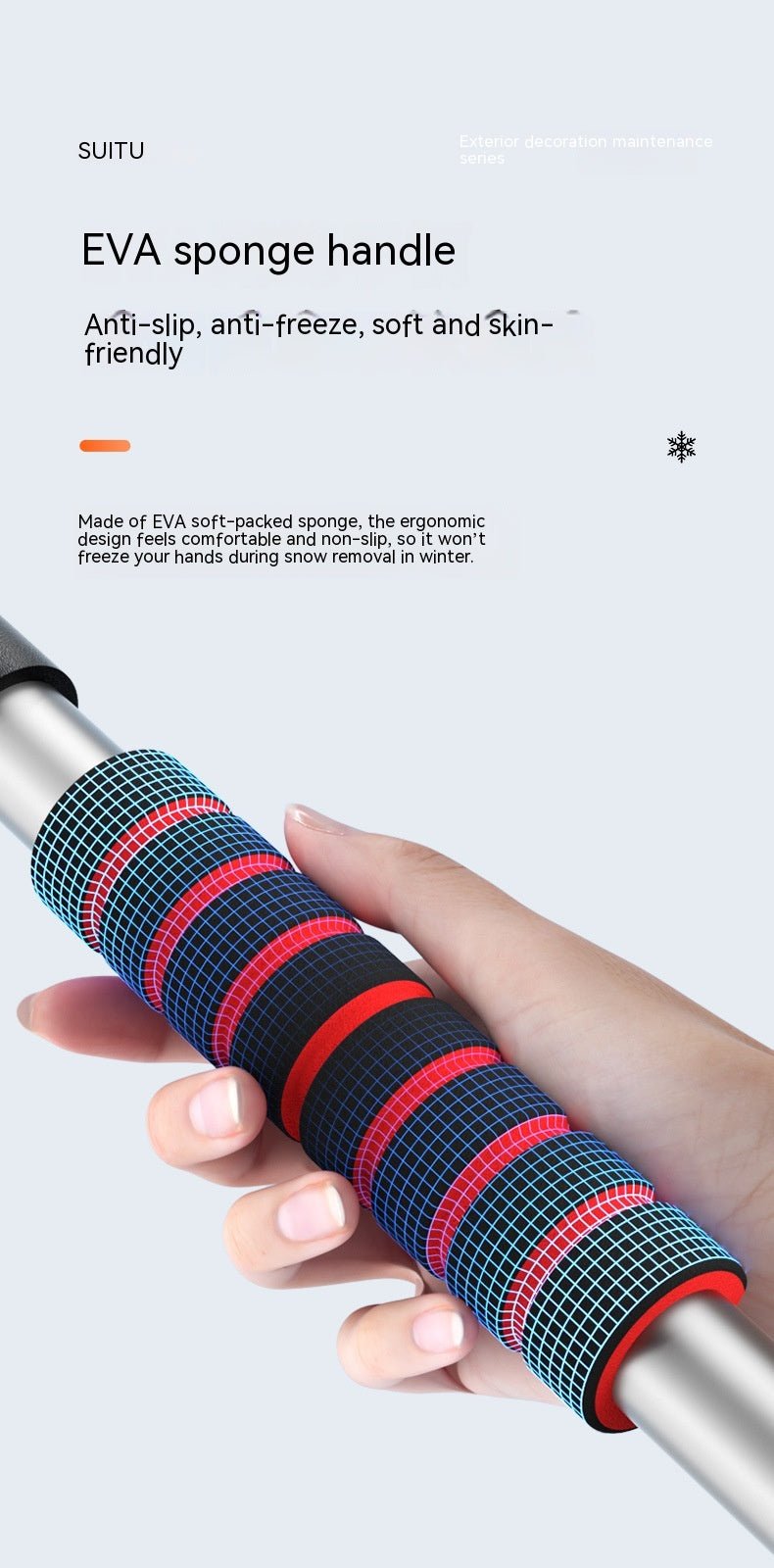 Car Winter Snow Shovel Multi - function Car Deicing Snow Sweeper - PowerZonez