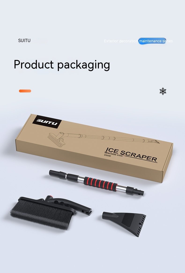 Car Winter Snow Shovel Multi - function Car Deicing Snow Sweeper - PowerZonez