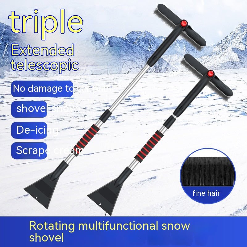 Car Winter Snow Shovel Multi - function Car Deicing Snow Sweeper - PowerZonez
