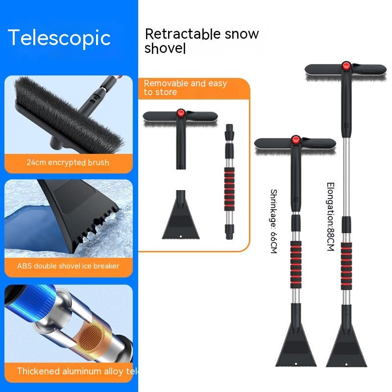 Car Winter Snow Shovel Multi - function Car Deicing Snow Sweeper - PowerZonez